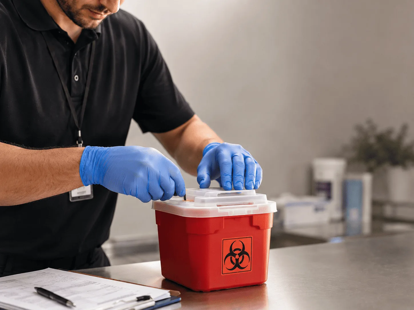 Why choose Sharps Waste Disposal in Clarkridge, AR